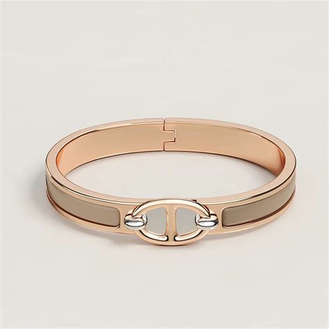 collier hermes chaine d'ancre or|hermes click clac bracelet.